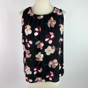 🛍️3/$20 Ann Taylor LOFT Women's Floral Blouse